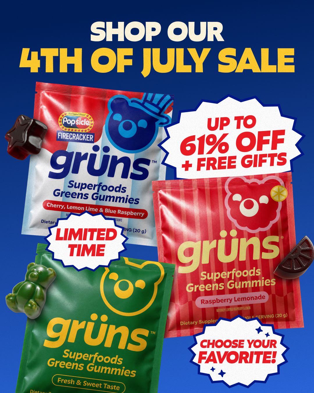 Grüns Facebook ad