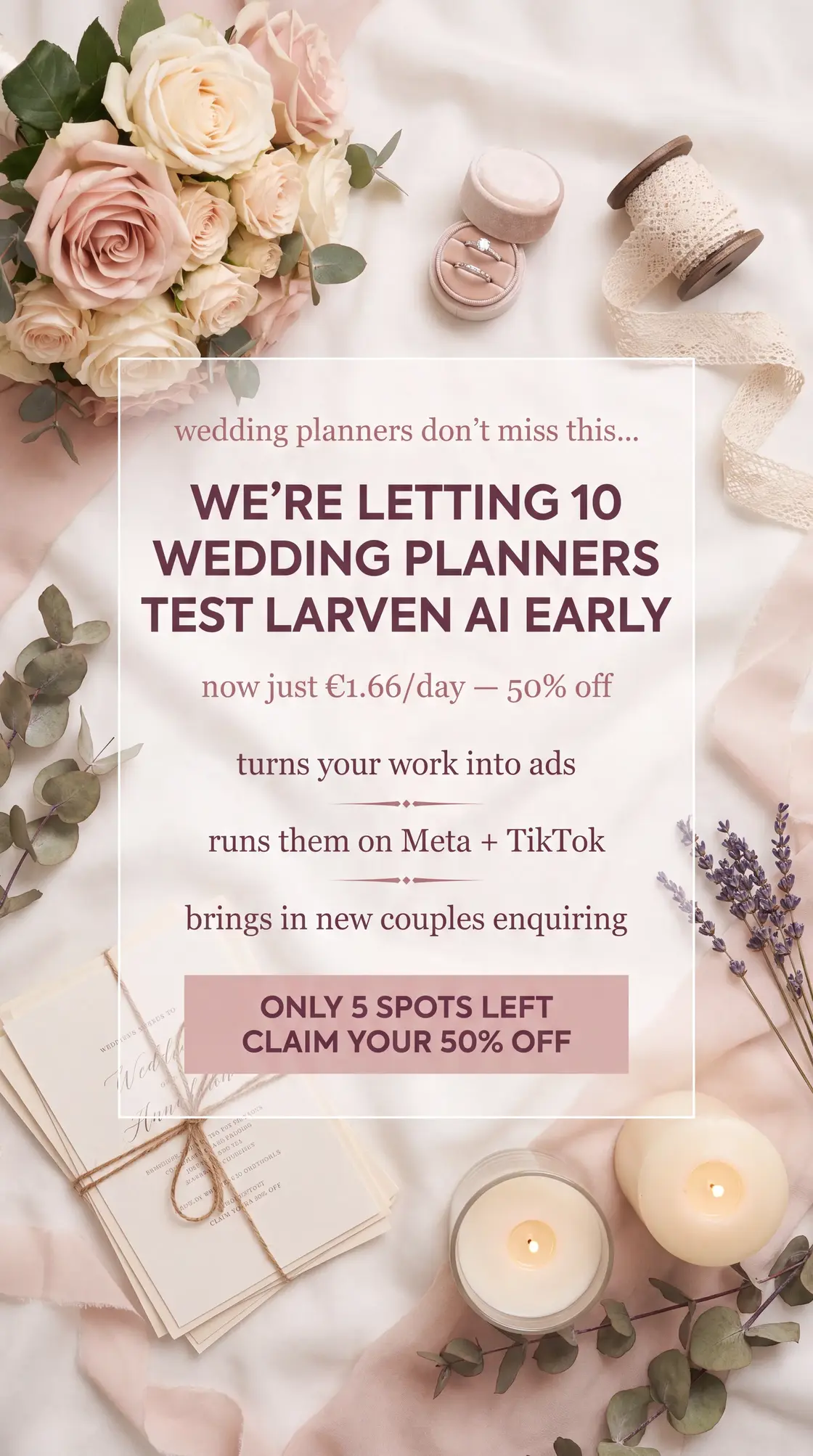 Larven AI Facebook ad