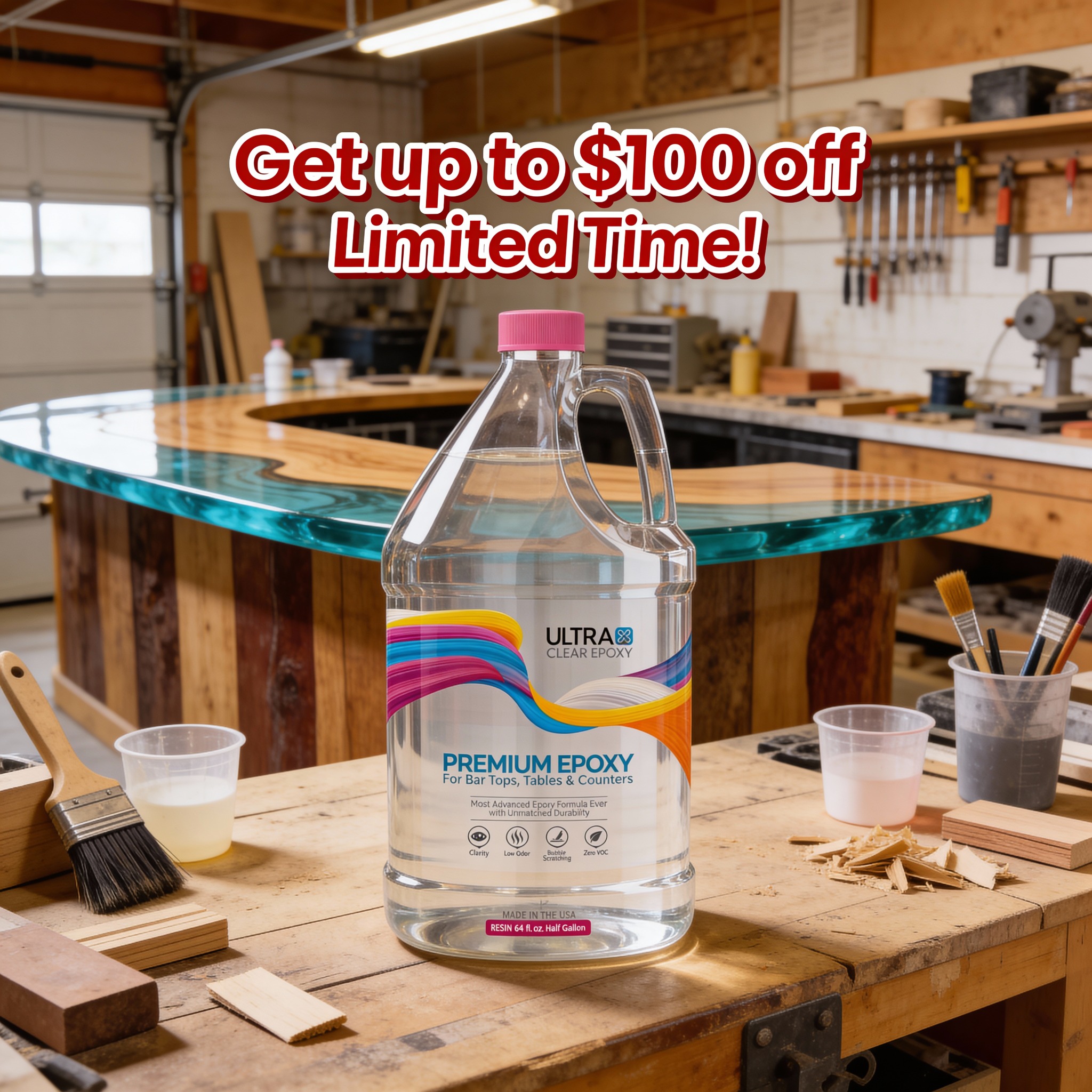 UltraClear Epoxy Facebook ad