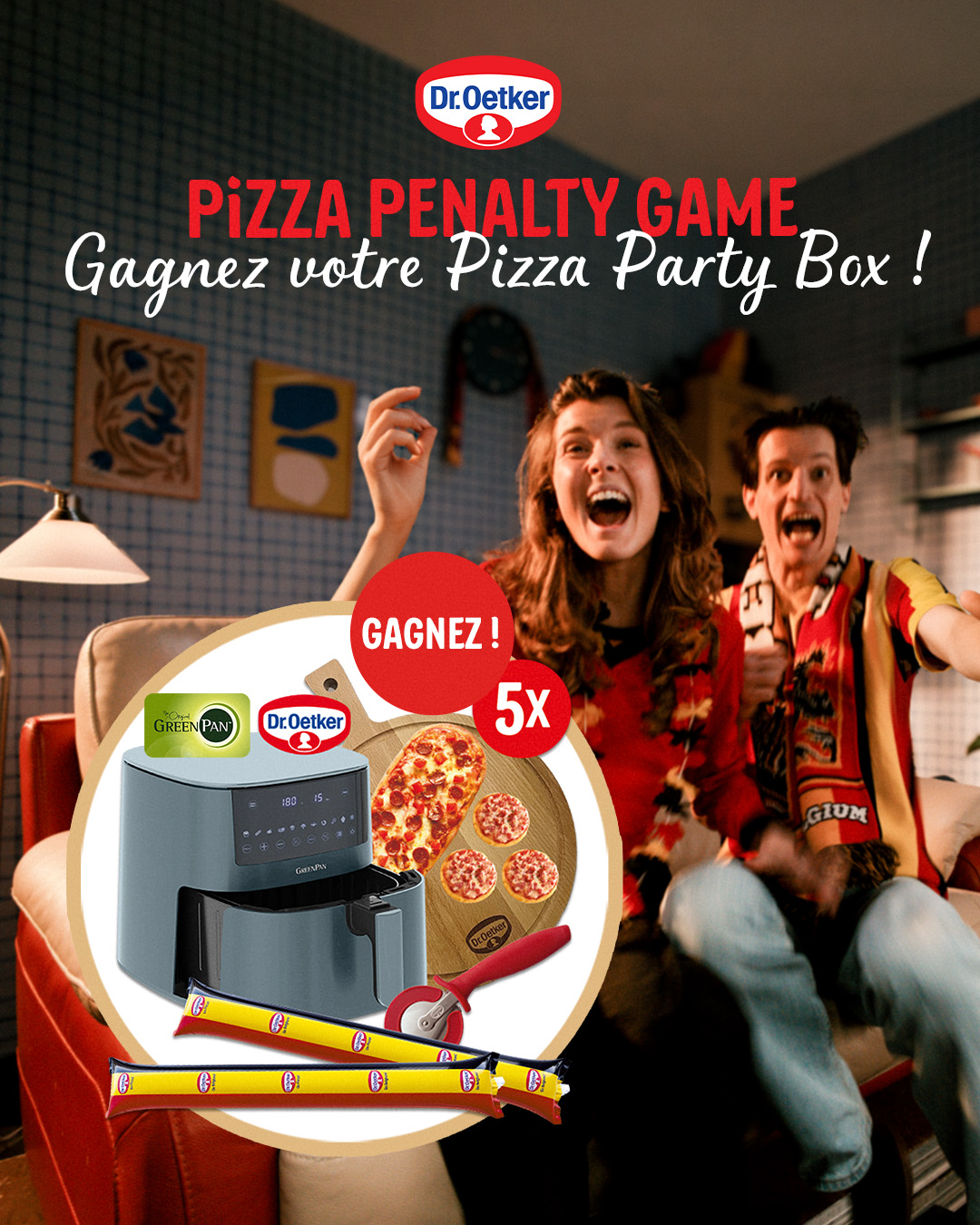 Dr. Oetker Pizza Belgium Facebook ad from Jun 9, 2026