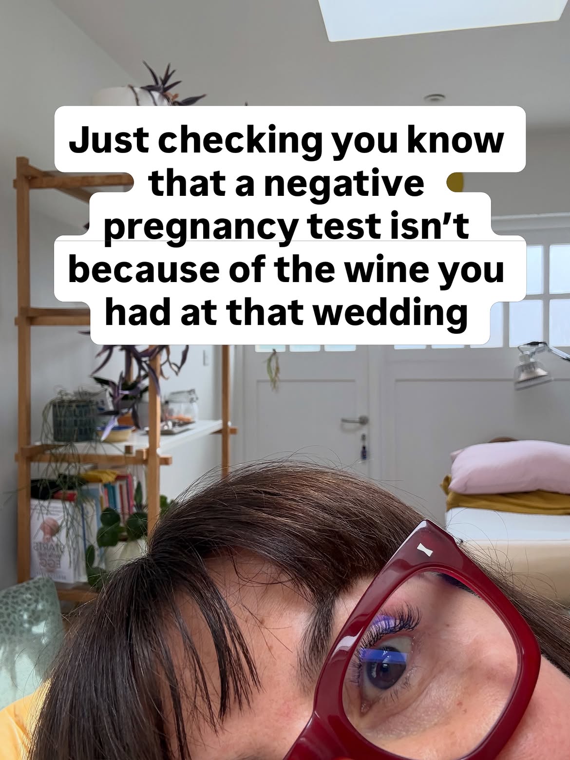 Don't Tell Me To RELAX Fertility Acupuncture Facebook ad