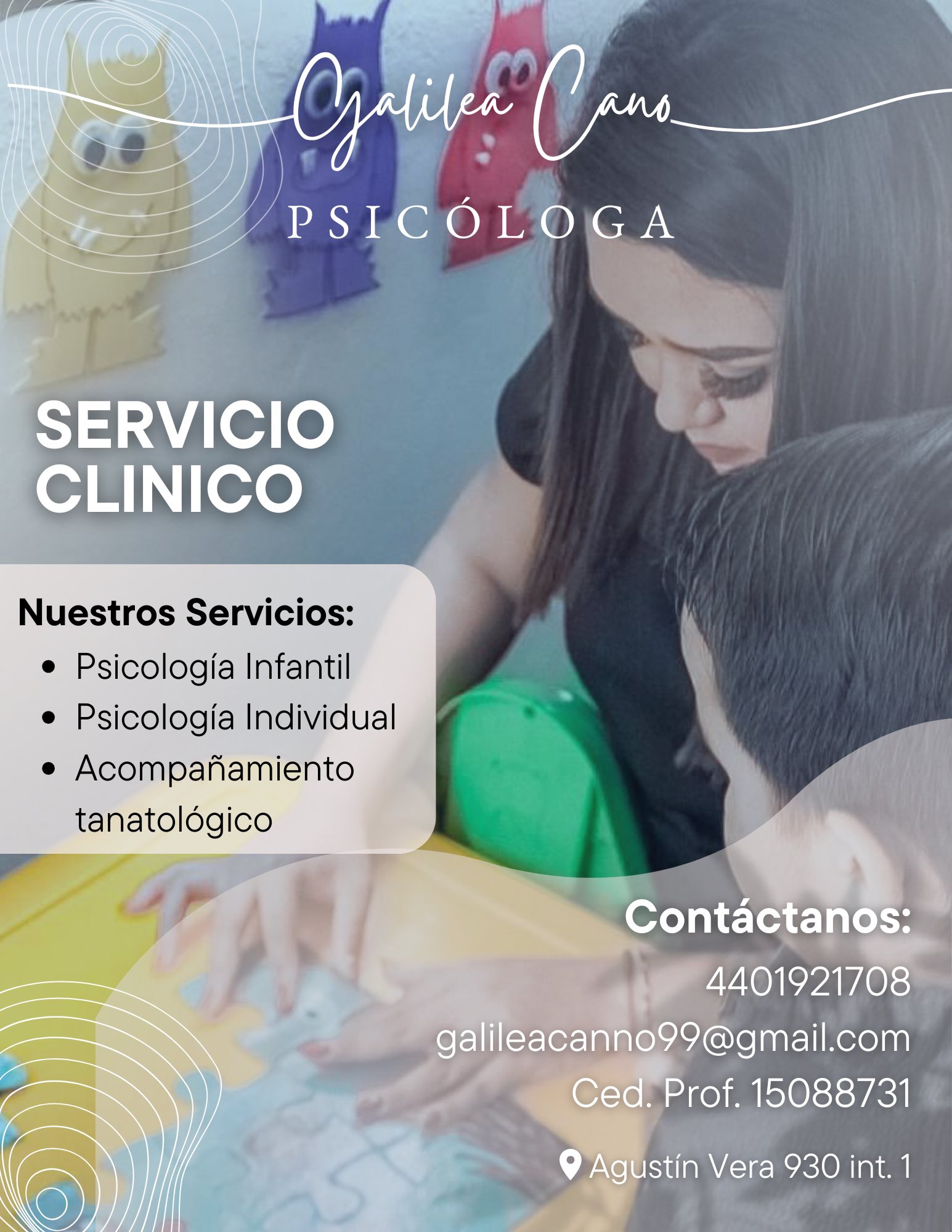 Psic. Galilea Cano Facebook ad: ATENCIÓN PSICOLÓGICA Y ASESORIA LEGAL EN SAN LUIS…