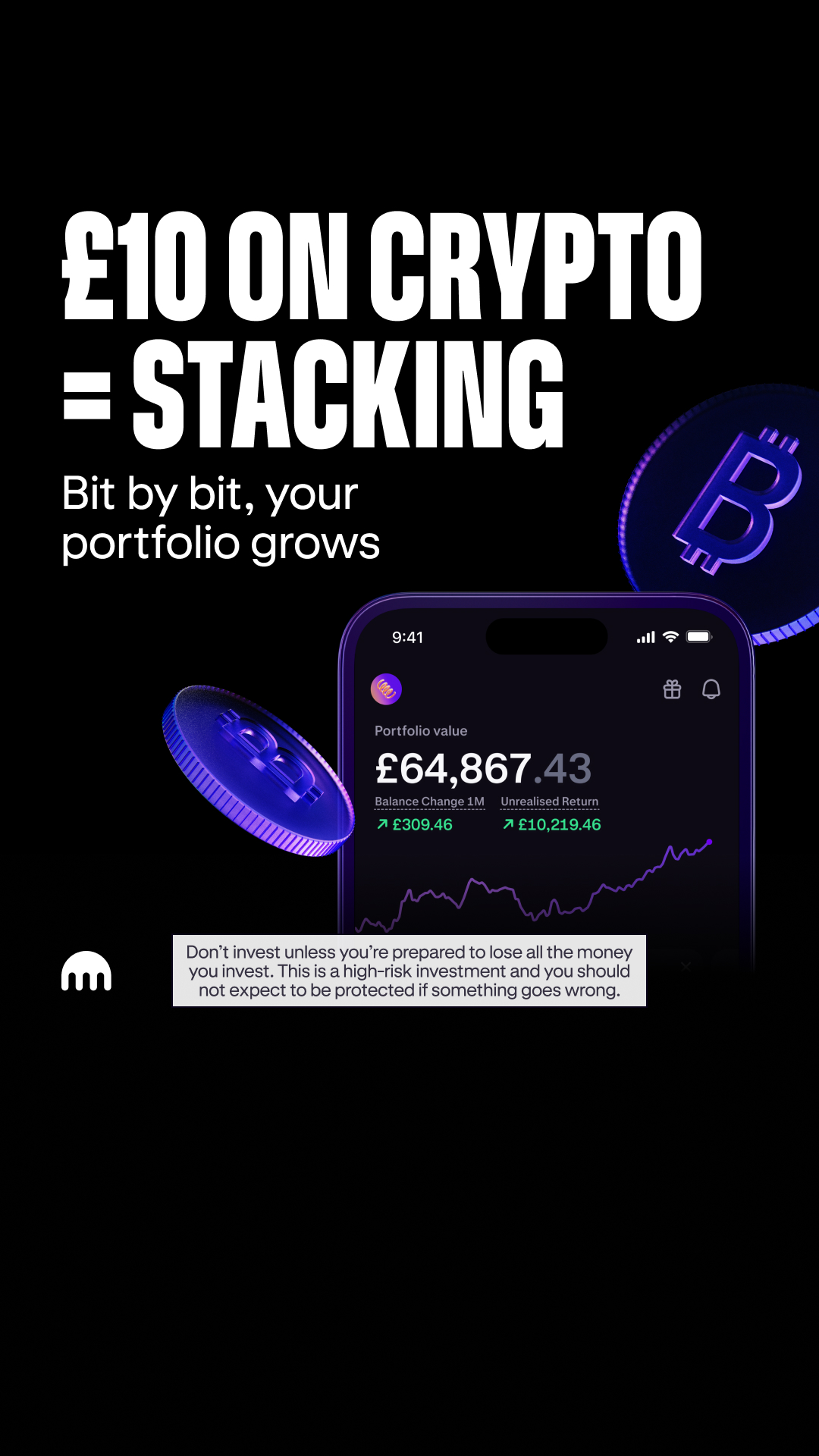 Kraken UK Facebook ad