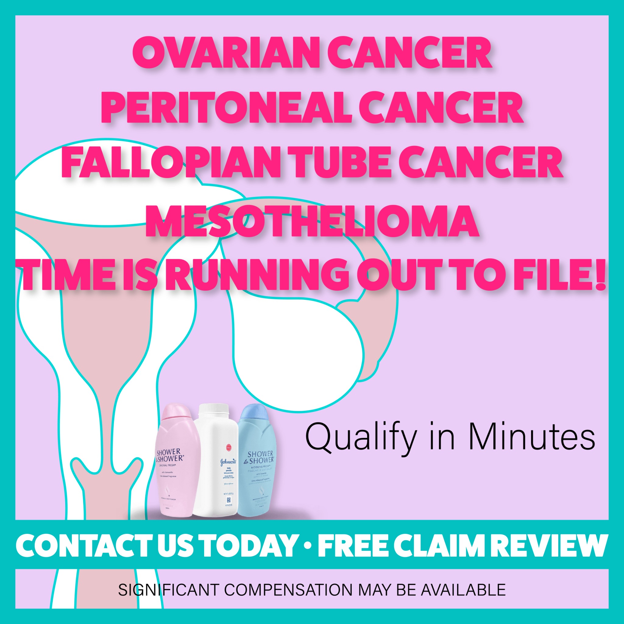 Talcum Cancer Claim Help Facebook ad from Jan 17, 2024