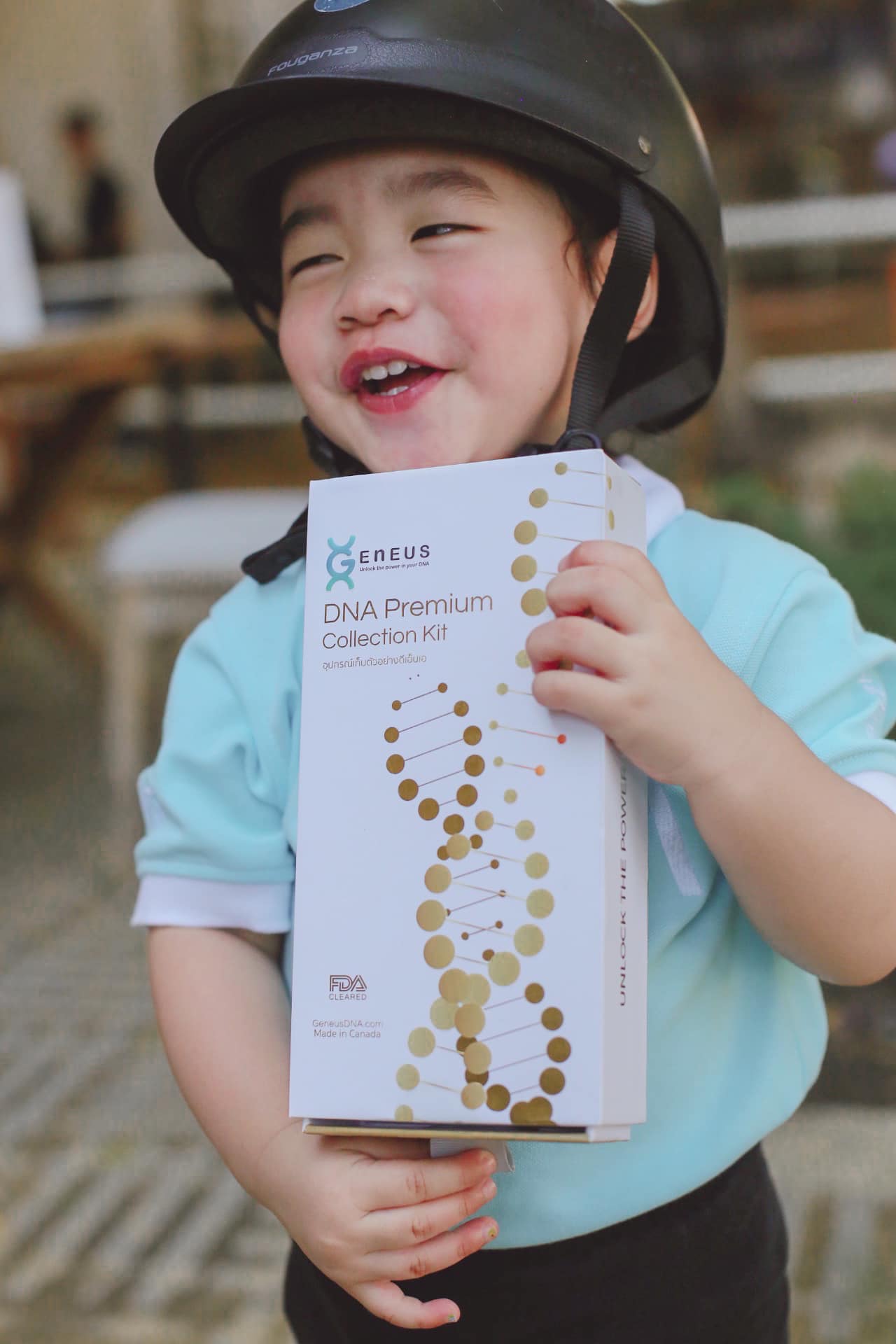 Joy with me Facebook ad: ผลตรวจ Geneus DNA ของน้องเอวาออกแล้ว…