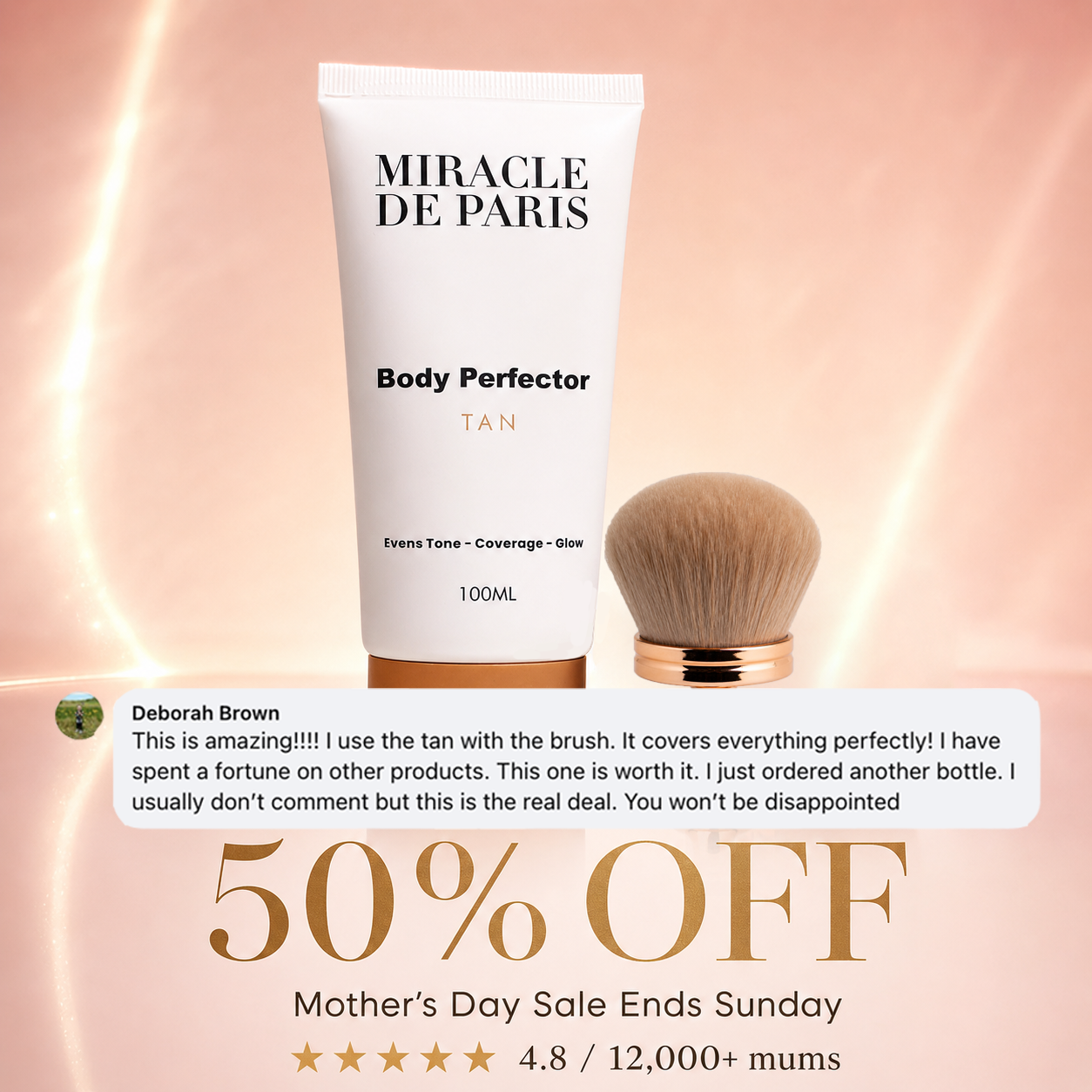 Miracle de Paris Facebook ad