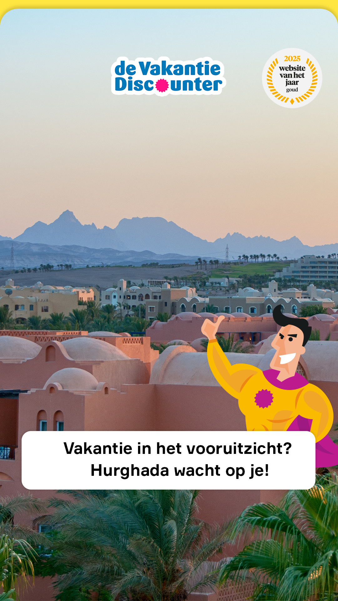 de VakantieDiscounter Facebook ad
