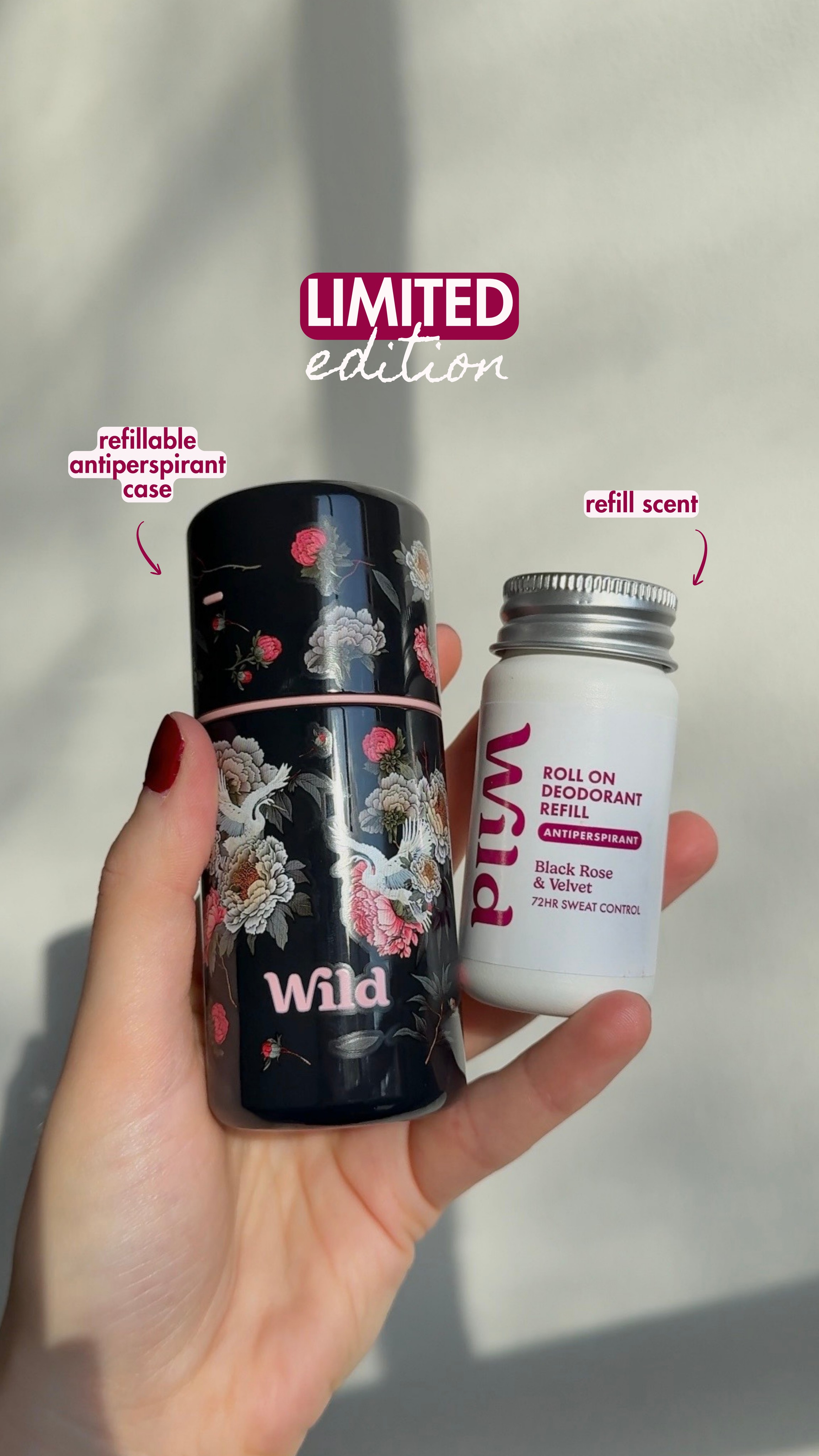 Wild Facebook ad: Elevate your everyday with Midnight Bloom