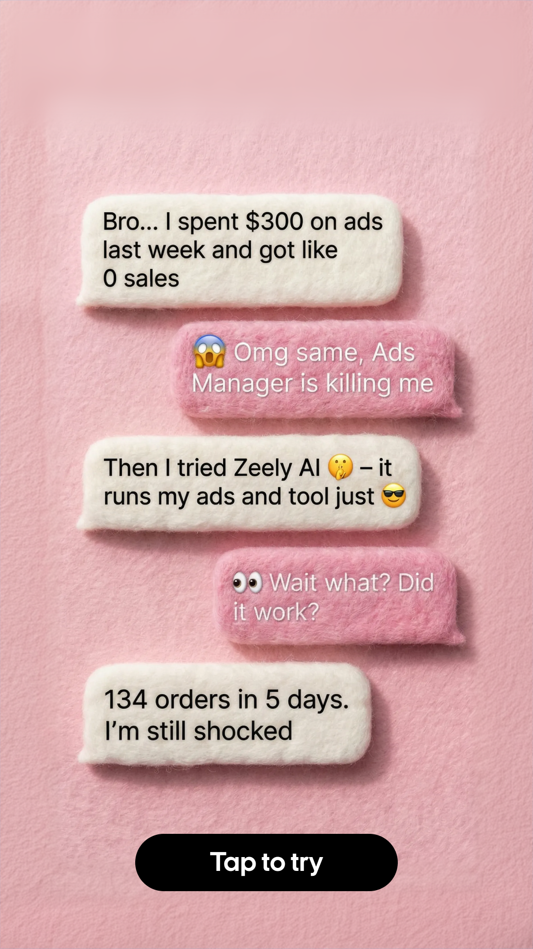 Zeely Facebook ad
