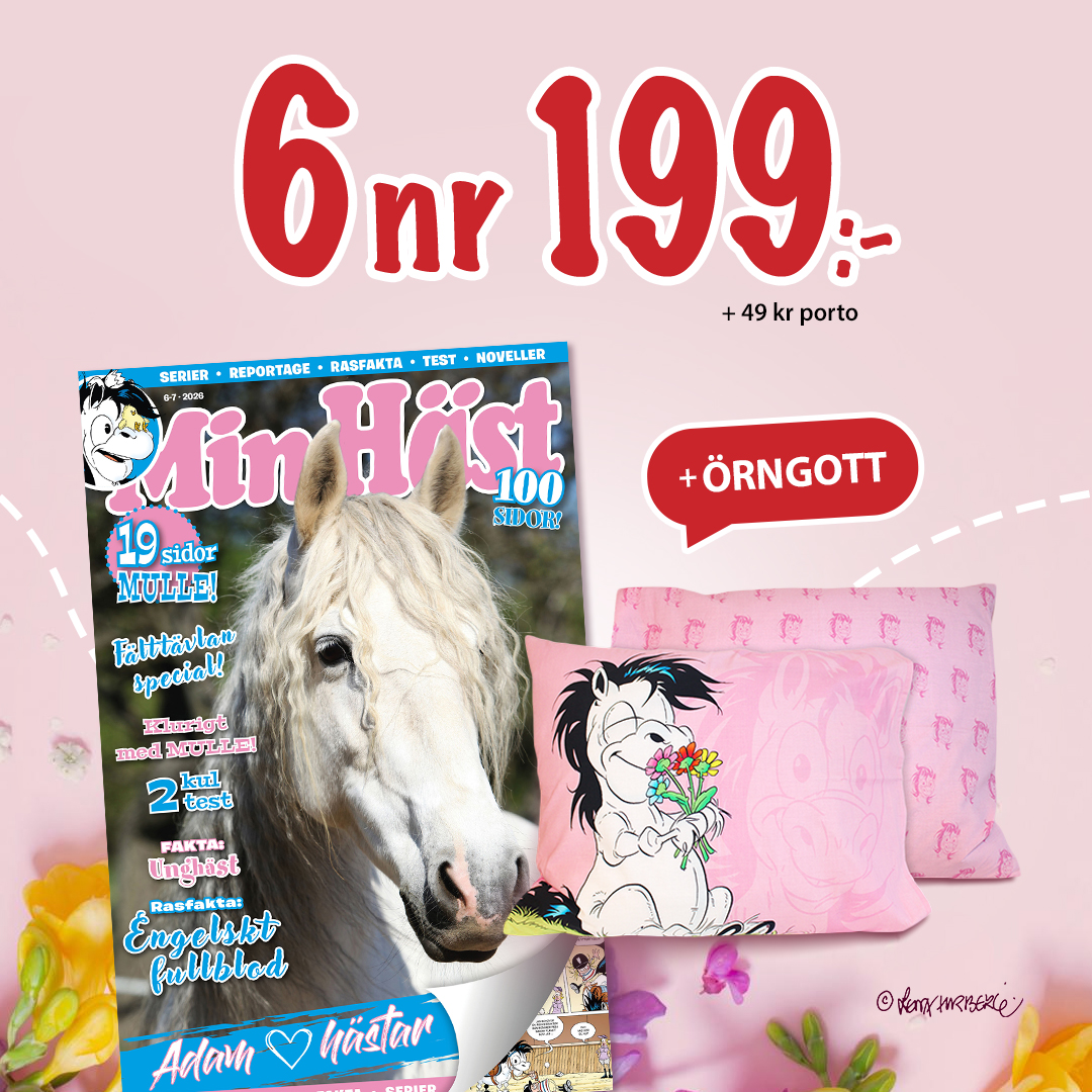 Min Häst Facebook ad from Mar 12, 2026