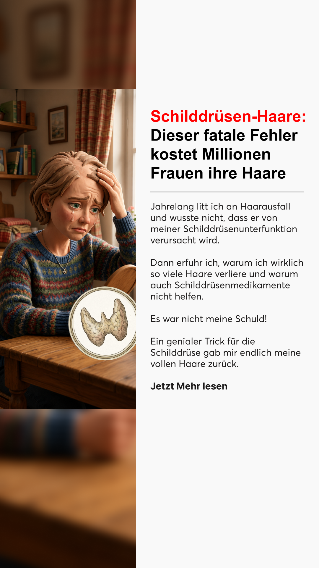 Mission Schilddrüse Facebook ad
