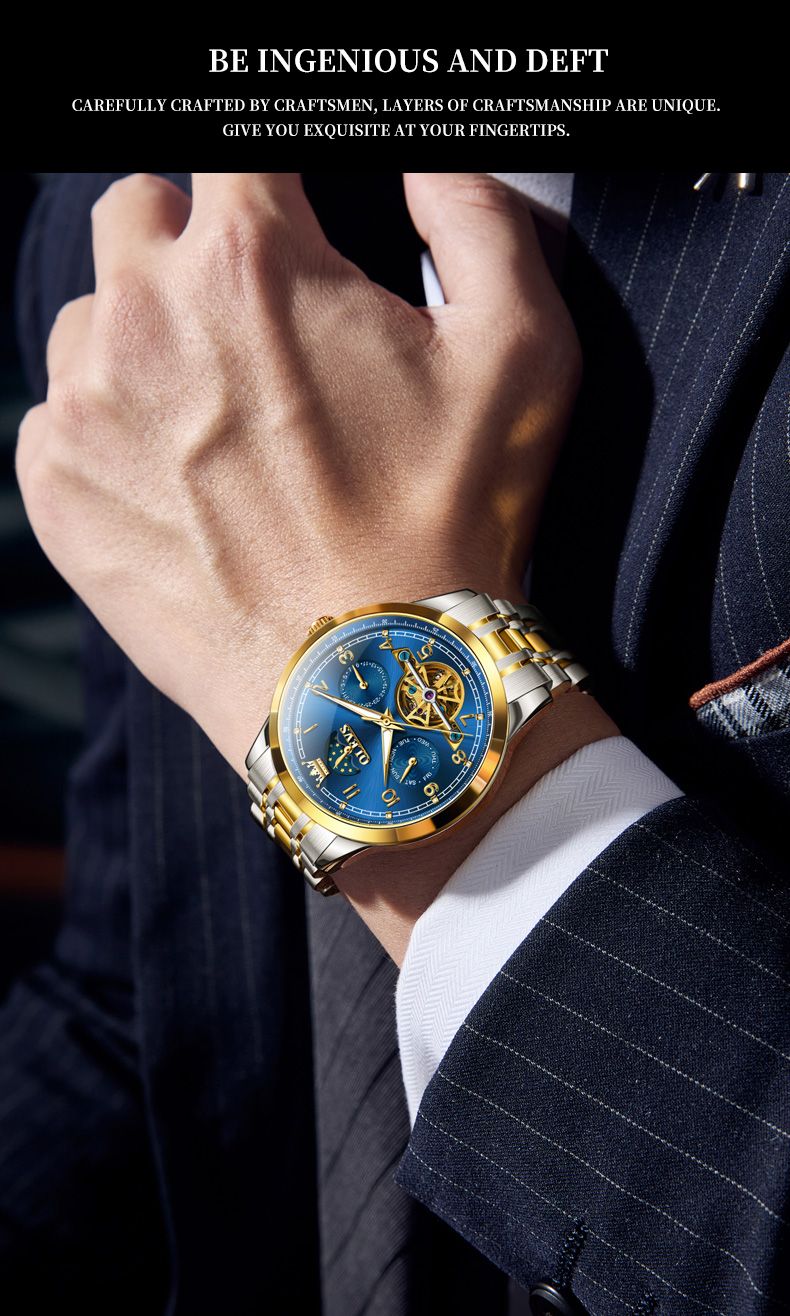 Royal brands collection Facebook ad: The Classic Olevs Automatic Watch