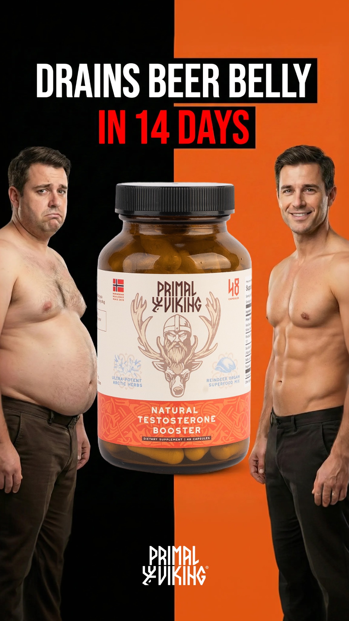 Primal Viking Facebook ad