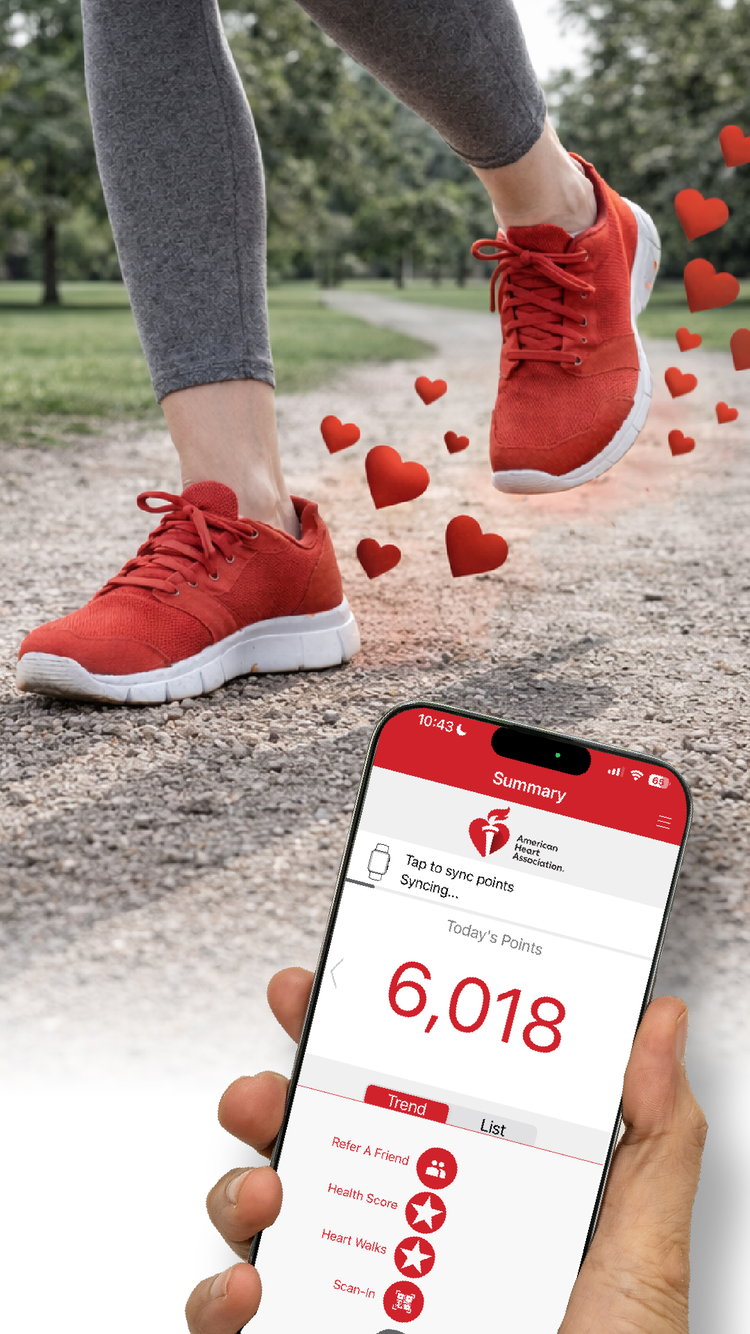 American Heart Association Facebook ad