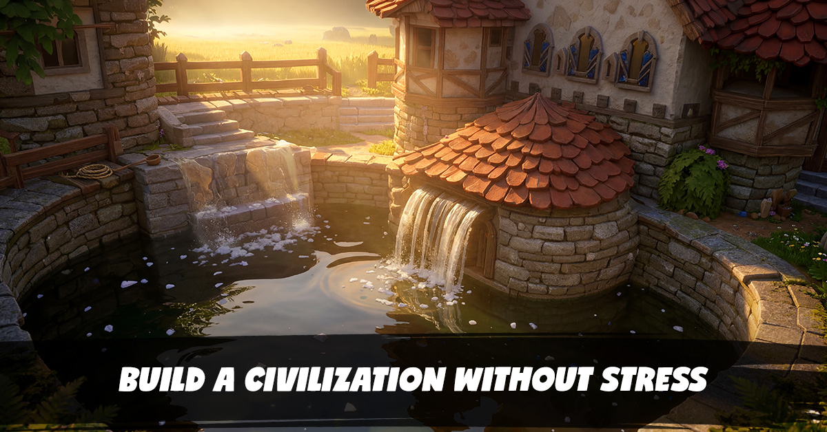 Heroes of History Facebook ad: Your peaceful empire awaits