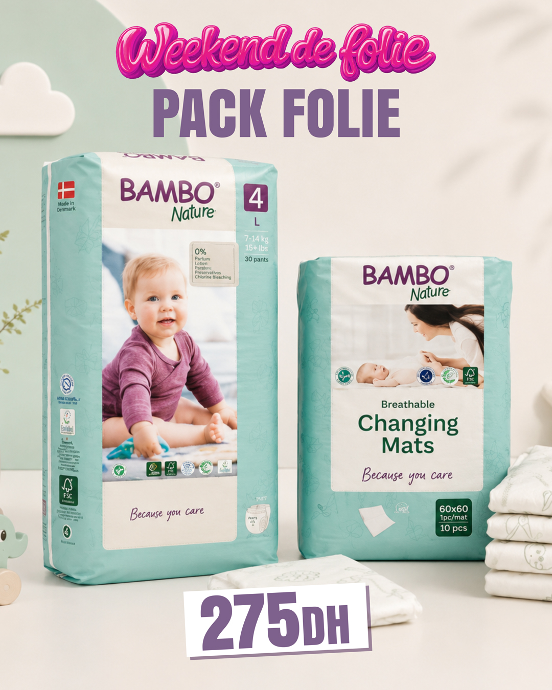 Mapara.ma Facebook ad: Le combo change écolo et tout doux