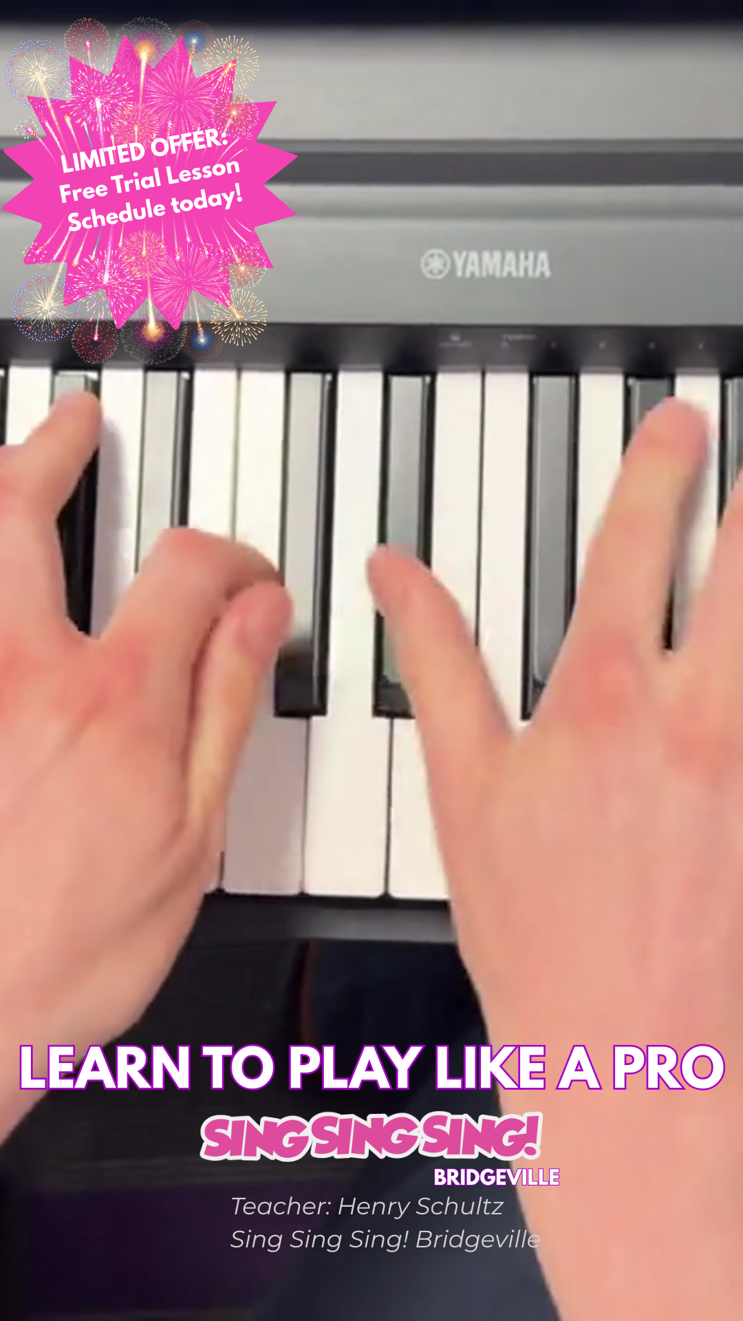 Sing Sing Sing Bridgeville Facebook ad from Jul 10, 2026