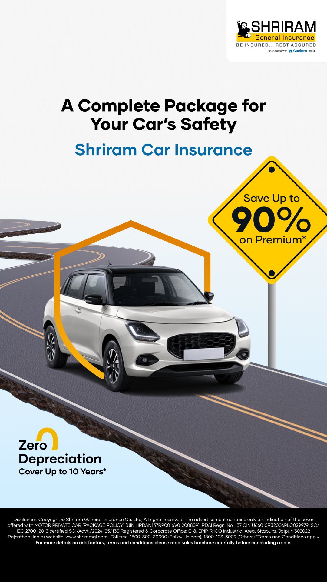 Shriram General Insurance Facebook ad