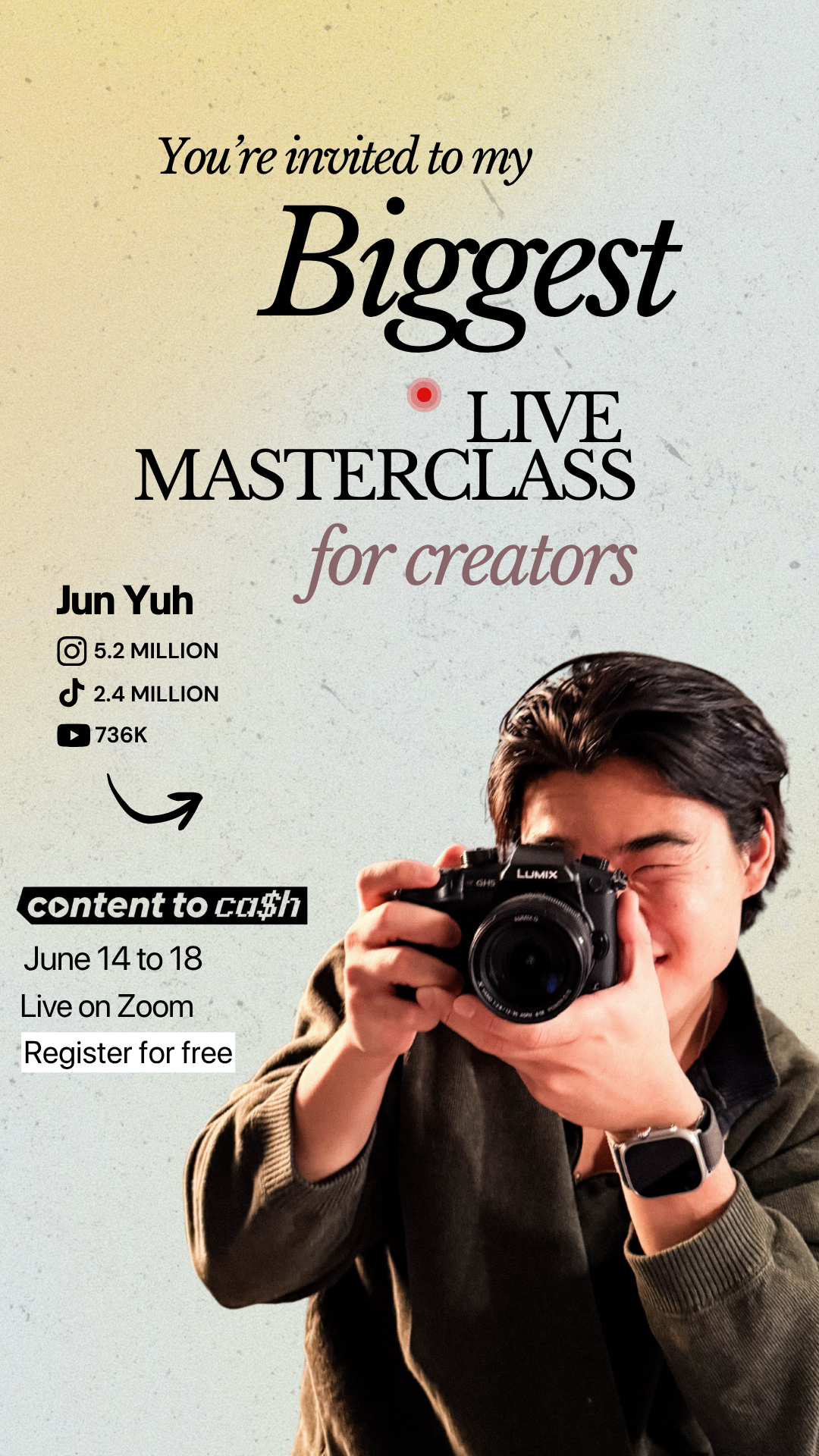 Jun Yuh Facebook ad