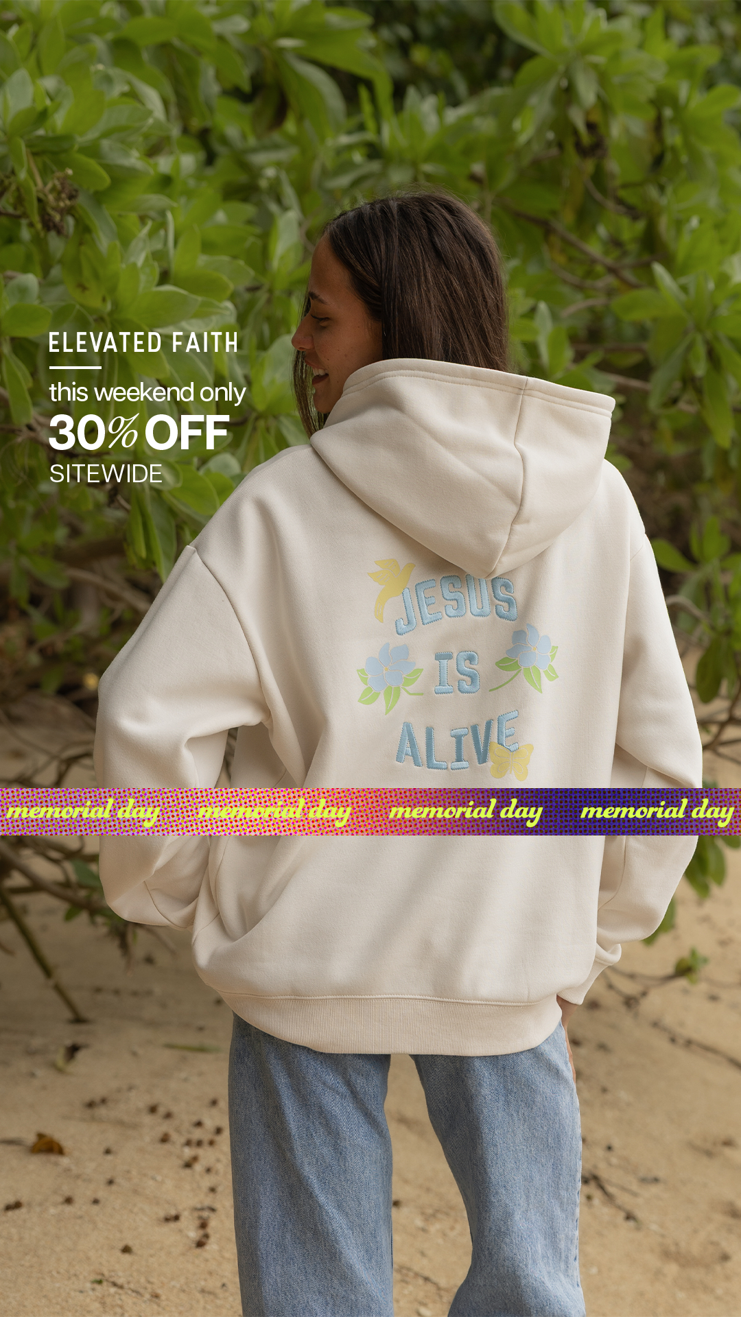 Elevated Faith Facebook ad