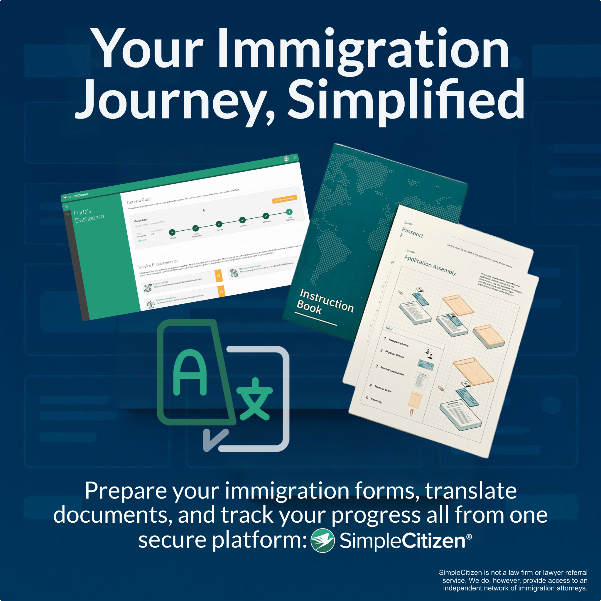 SimpleCitizen Facebook ad: Start My Application | SimpleCitizen