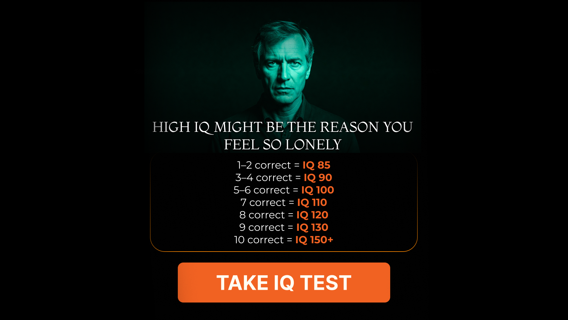My IQ Facebook ad