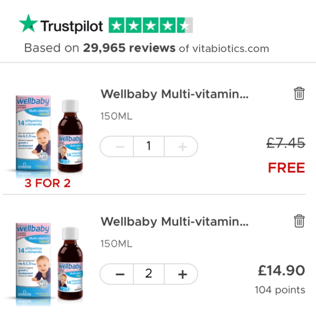 Vitabiotics Facebook ad