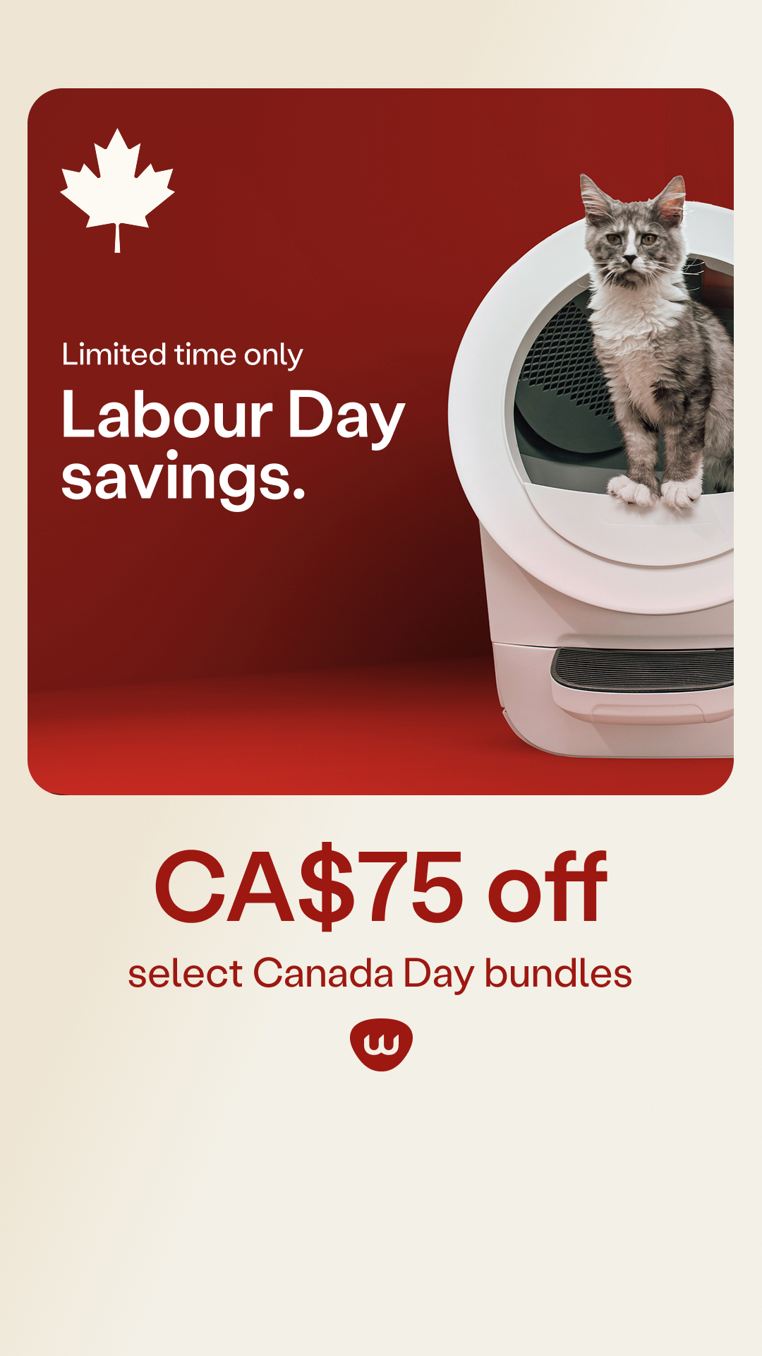Litter-Robot by Whisker Facebook ad