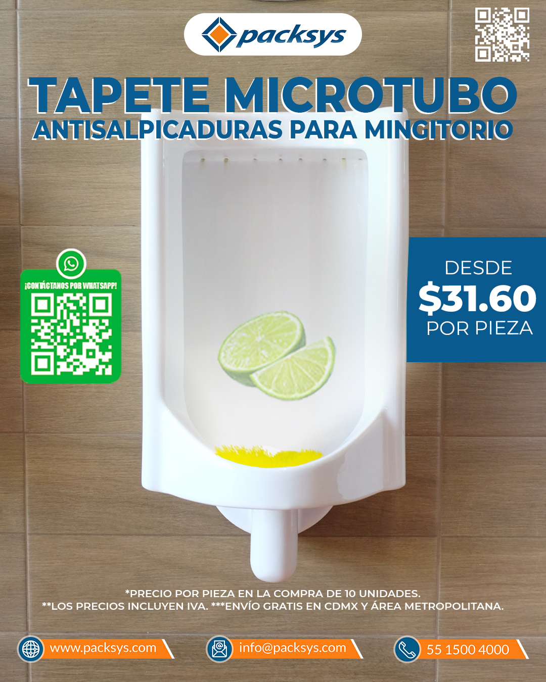Packsys Facebook ad: Tapetes aromáticos que elimina olores, su innovador diseño…