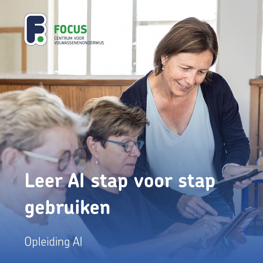 CVO Focus - volwassenenonderwijs Facebook ad
