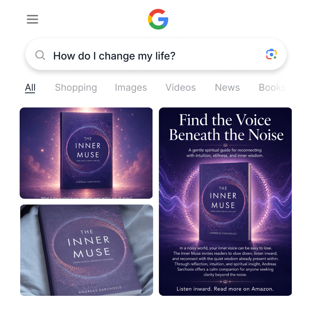 Andreas Sarchosis Facebook ad: The Light You Have Been Searching For Is Already Inside You