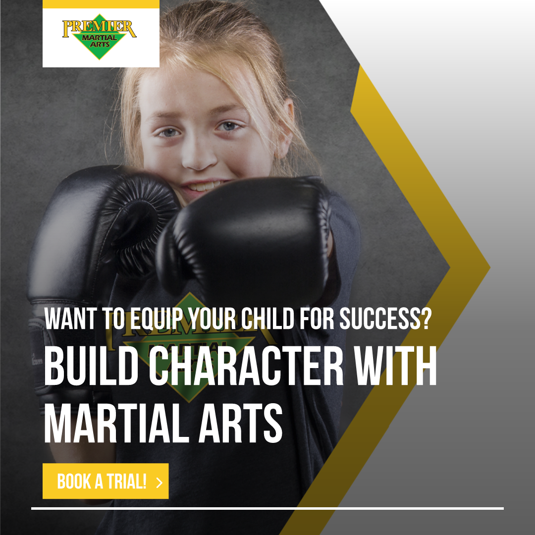 Premier Martial Arts Facebook ad: Martial Arts For Kids - Limited Spaces!