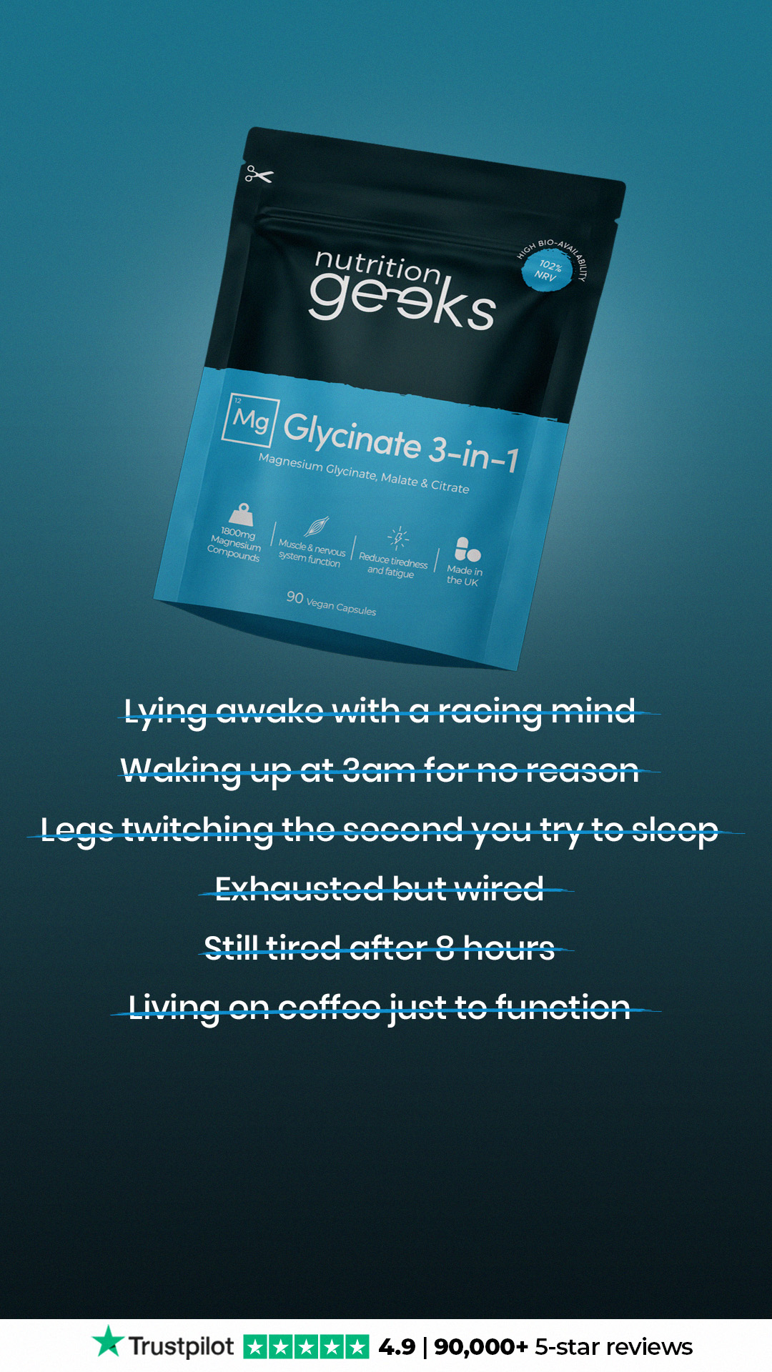 Nutrition Geeks Facebook ad