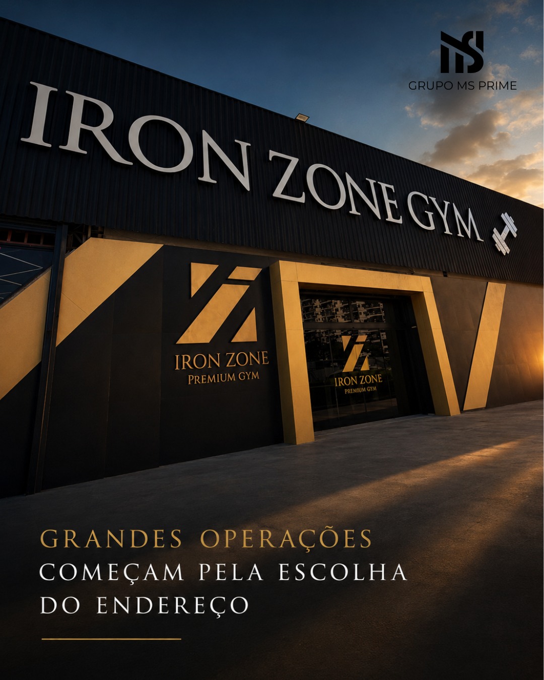 Grupo MS Prime Facebook ad: Escolher um imóvel comercial vai além da metragem.