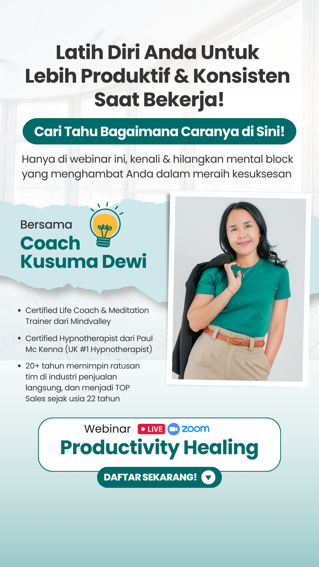 Coach Kusuma Dewi Facebook ad
