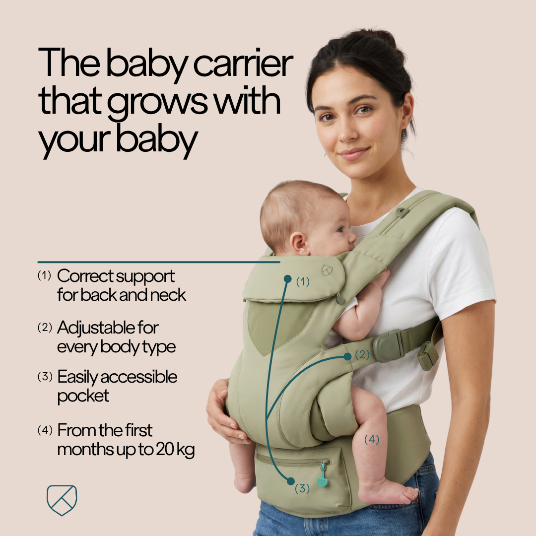 Koala Babycare Facebook ad: The ergonomic baby carrier for both parent and baby