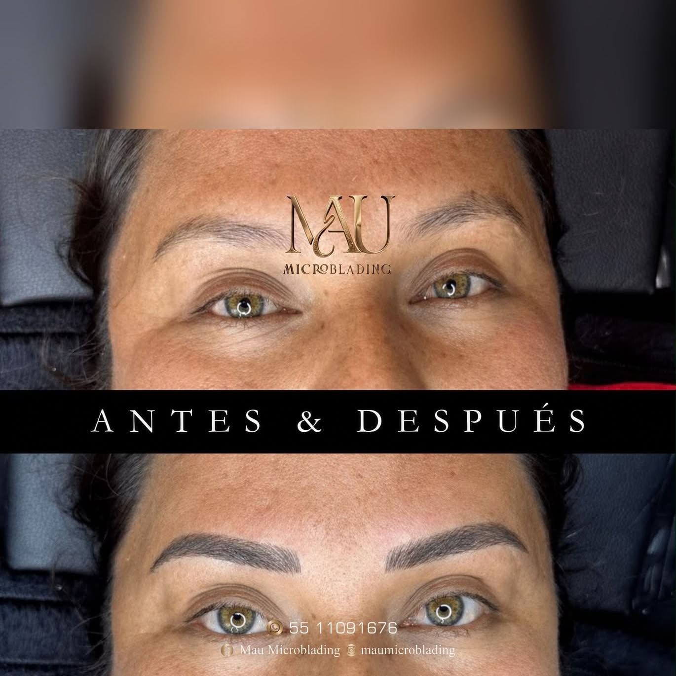 Mau Micropigmentacion. Facebook ad: cejas naturales