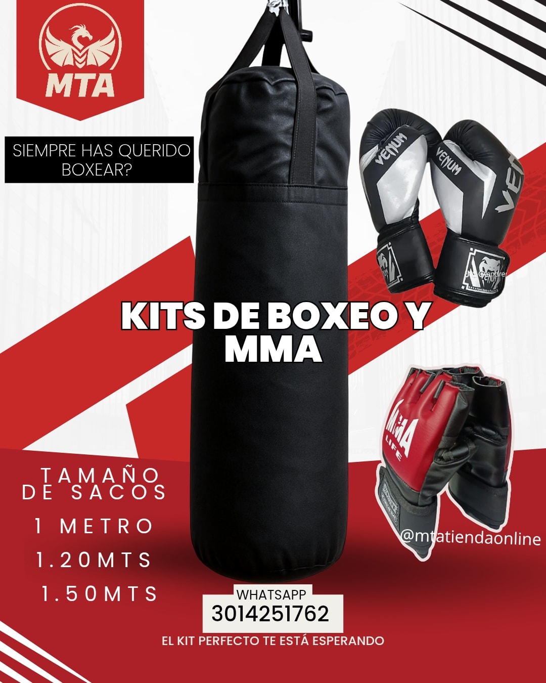 MTA Boxing & MMA Facebook ad