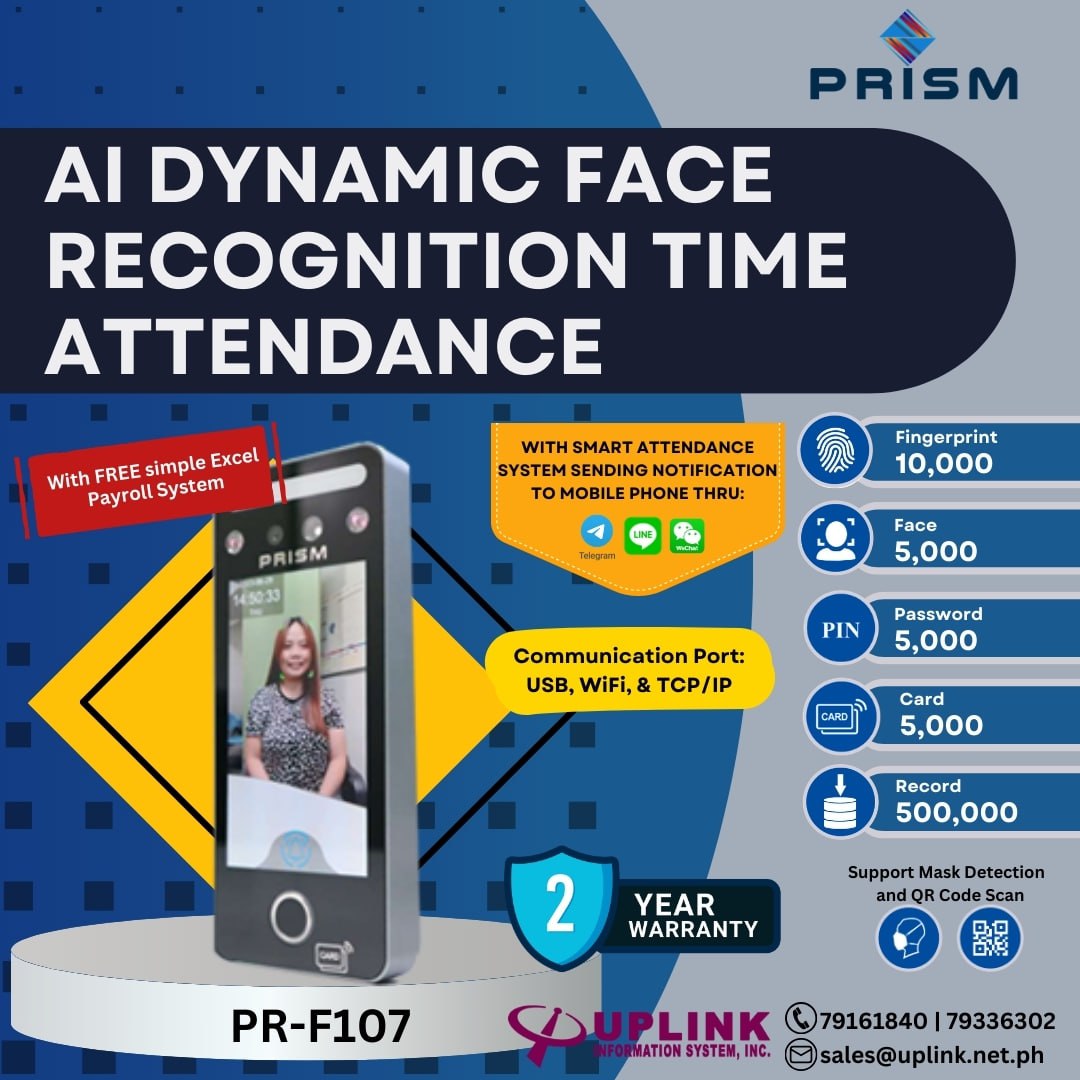 Uplink Information System, Inc. Facebook ad: Smarter Attendance Starts Here!