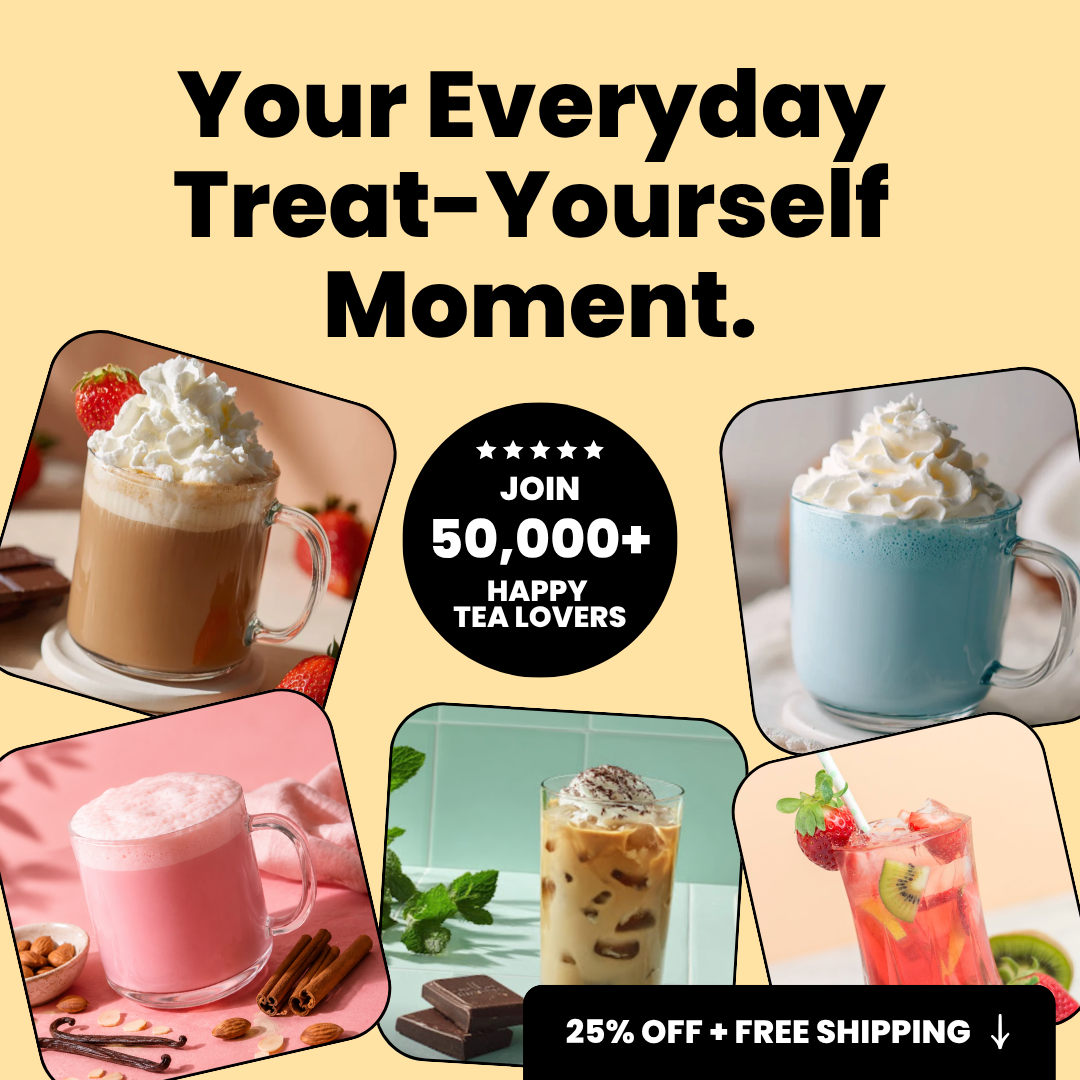 Tealish Facebook ad: Life’s Too Short for Boring Tea