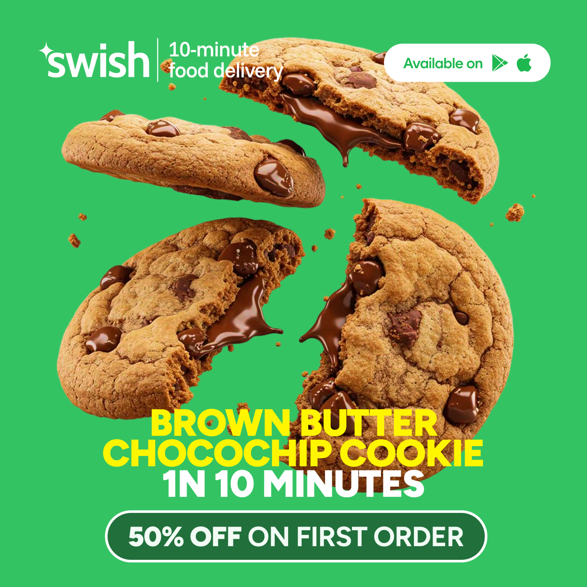 Swish Now Facebook ad