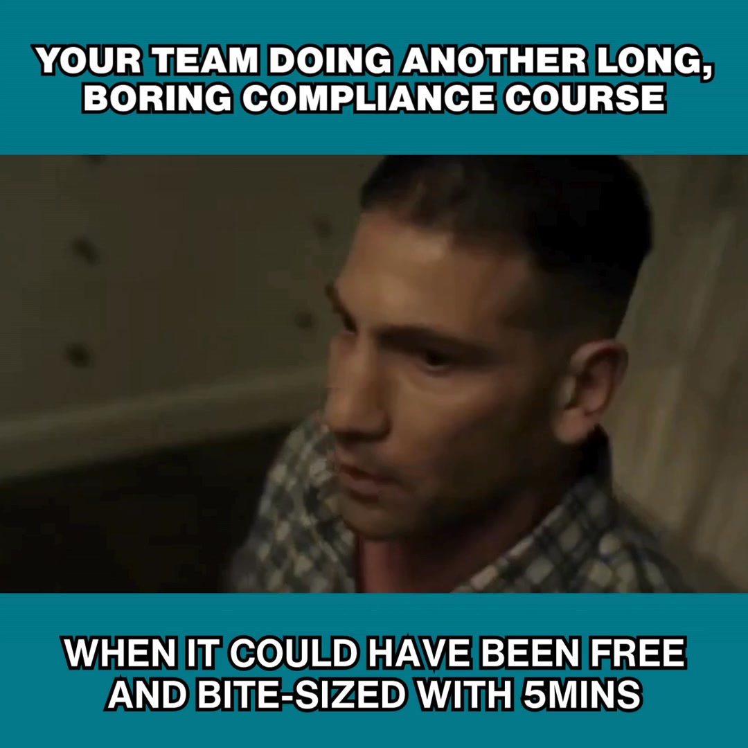 5Mins Facebook ad: Access FREE compliance training for your whole team