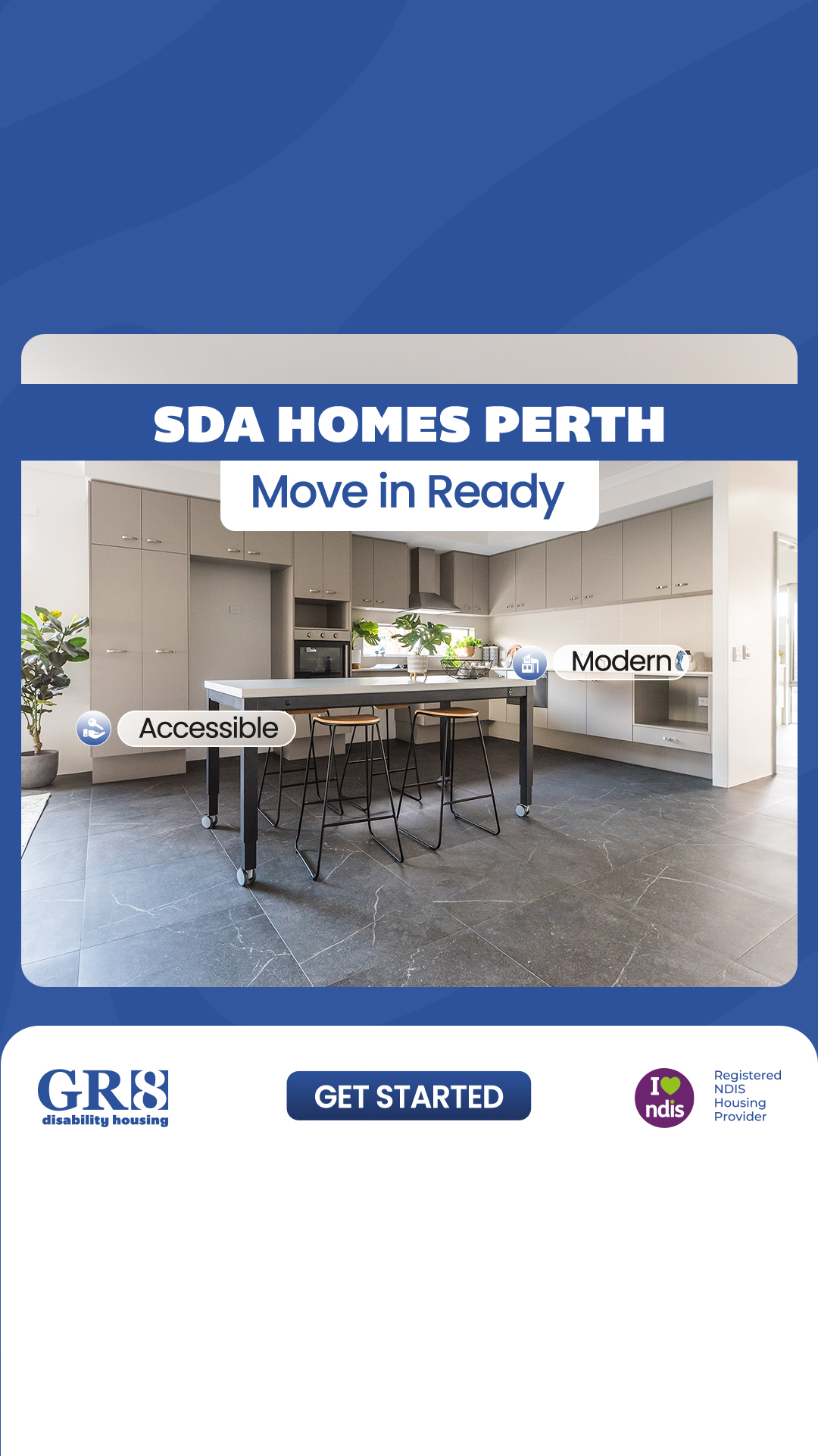 GR8 Disability Housing Facebook ad from Dec 27, 2025