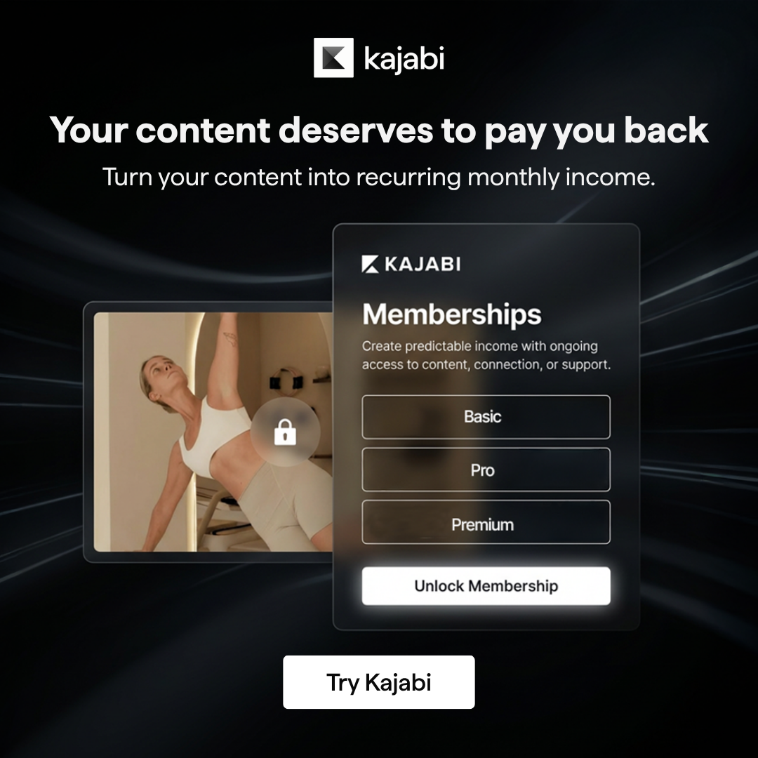 Kajabi Facebook ad