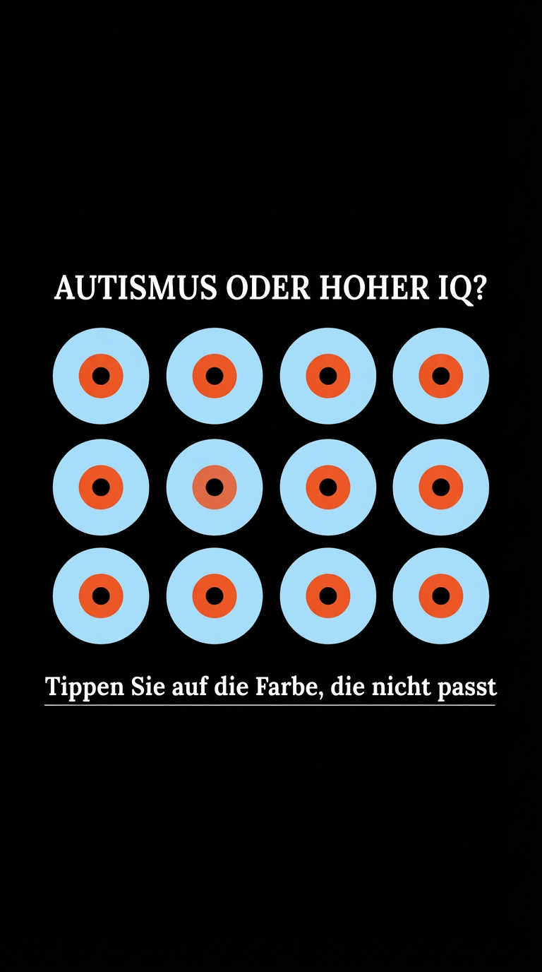 International IQ test Facebook ad
