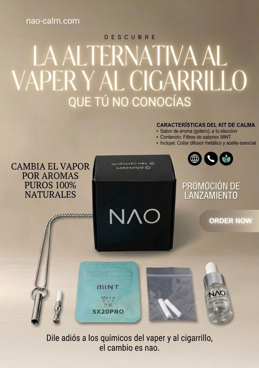 Nao calm Facebook ad: Frena la ansiedad en 10 segundos