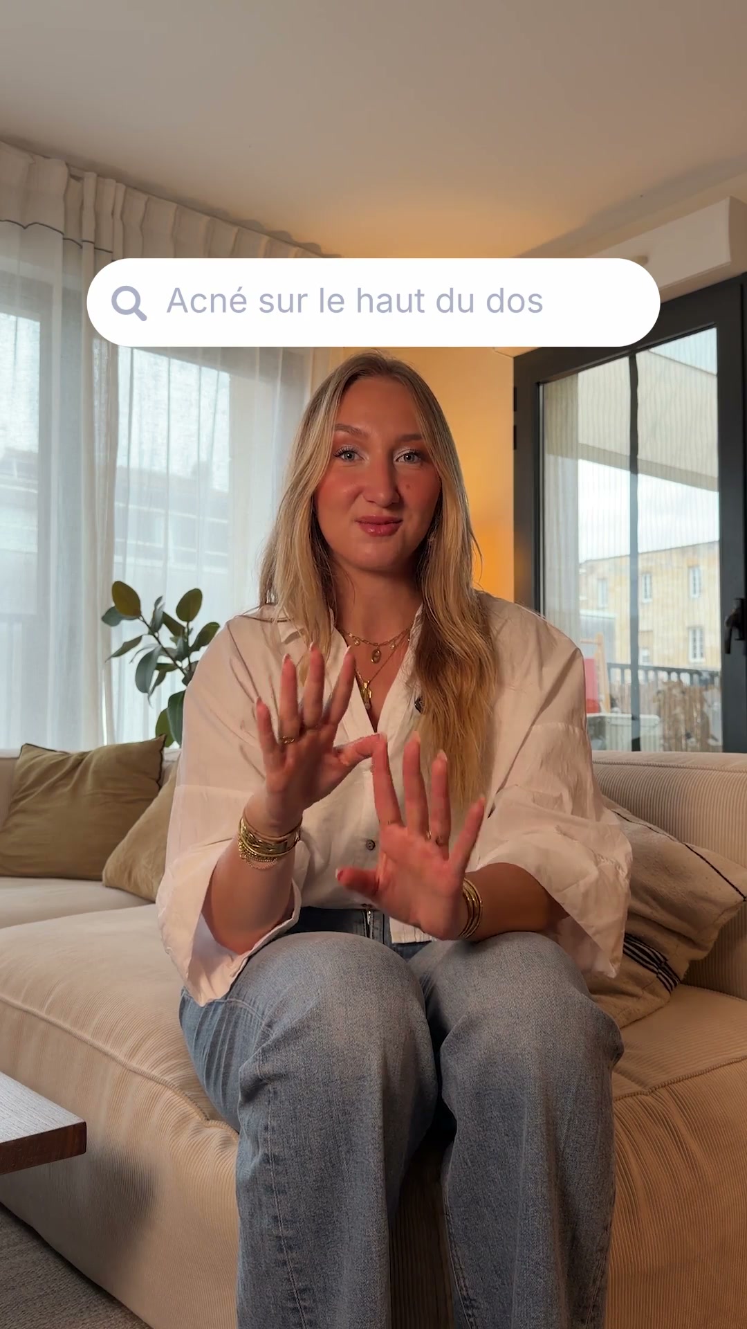 Circles Facebook ad: Les imperfections du dos