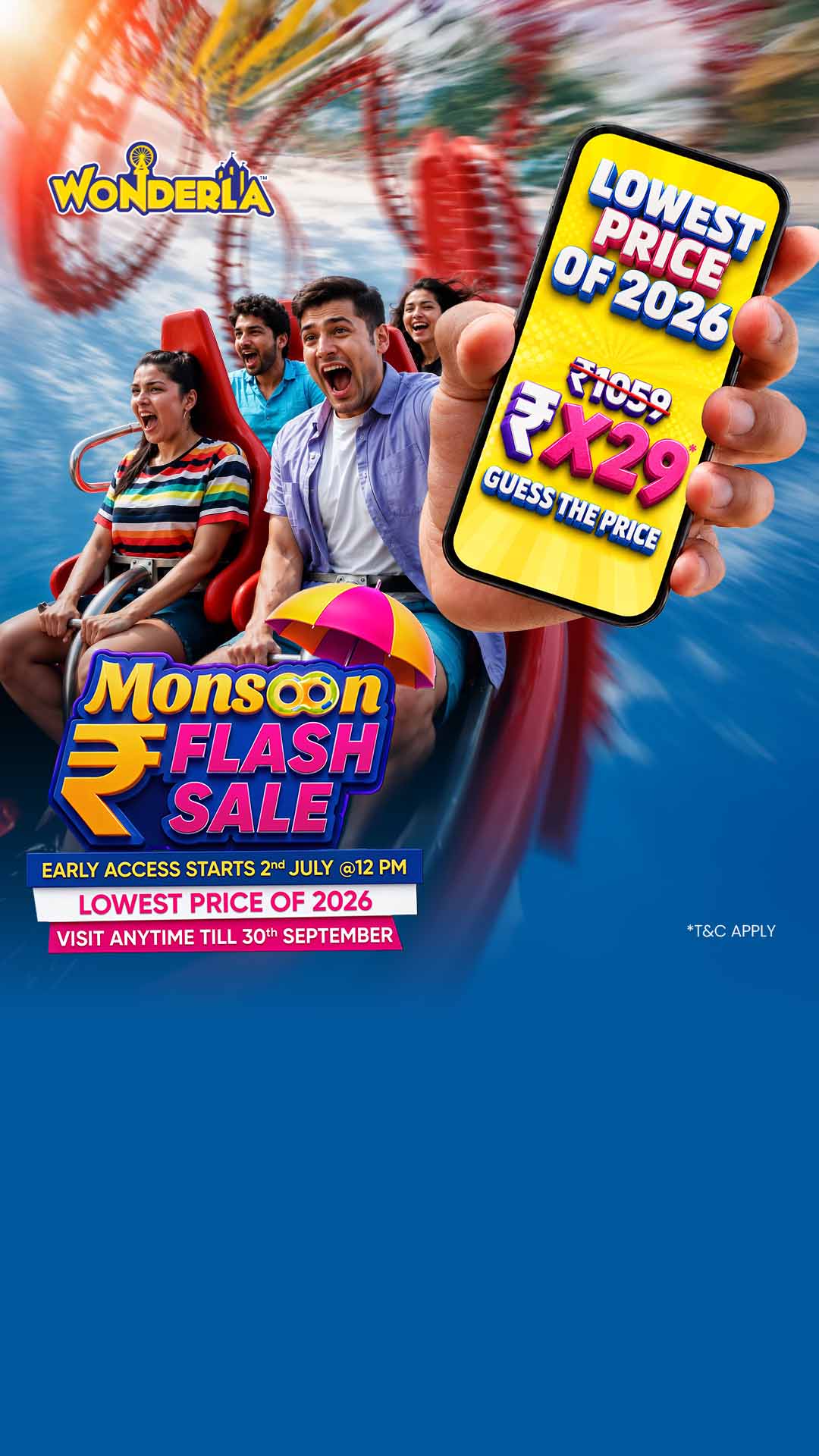 Wonderla Facebook ad