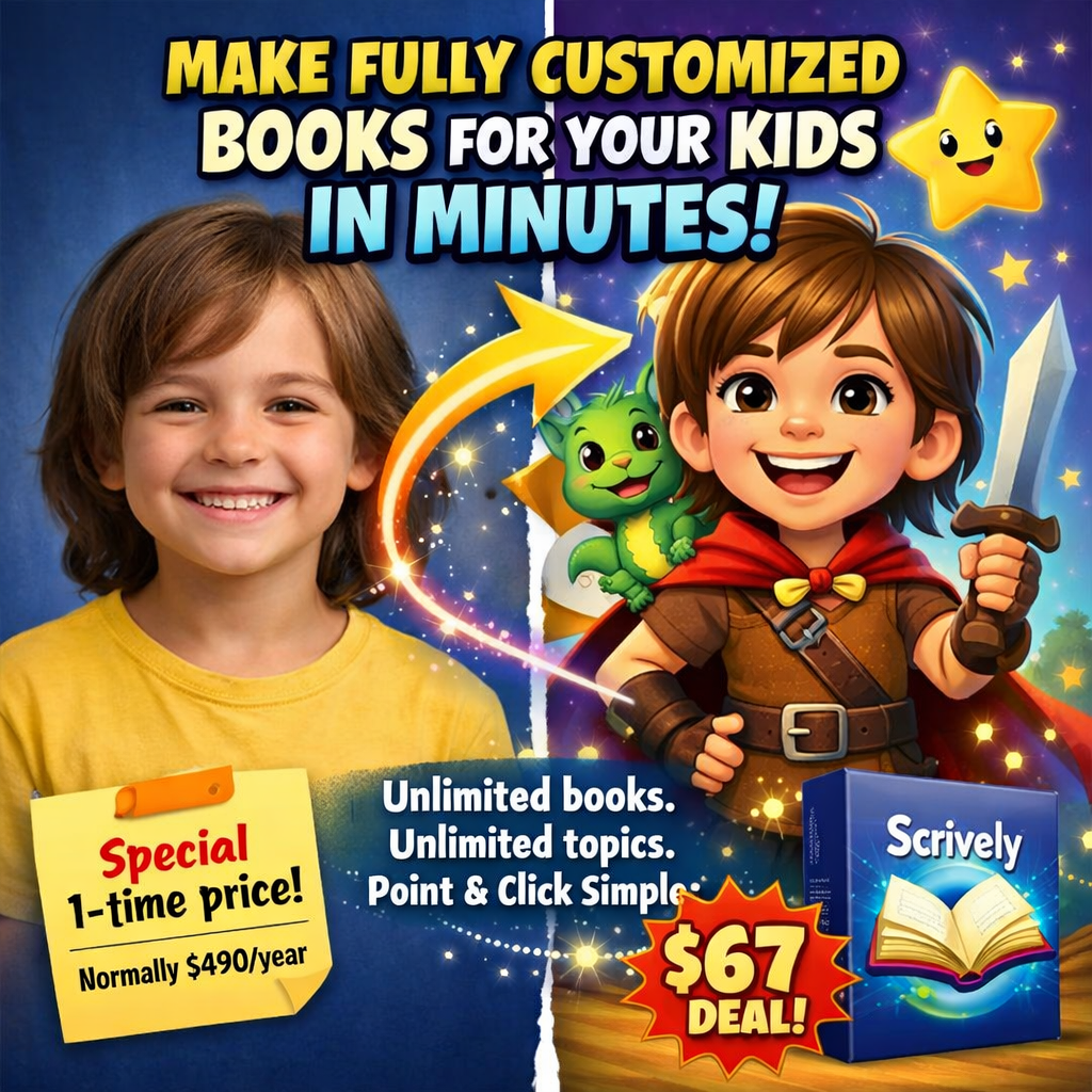 Scrively Facebook ad