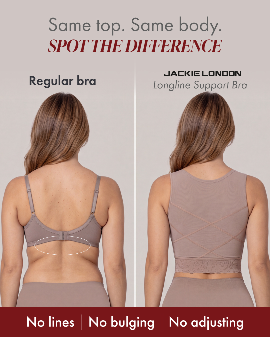 Jackie London Shapewear Facebook ad